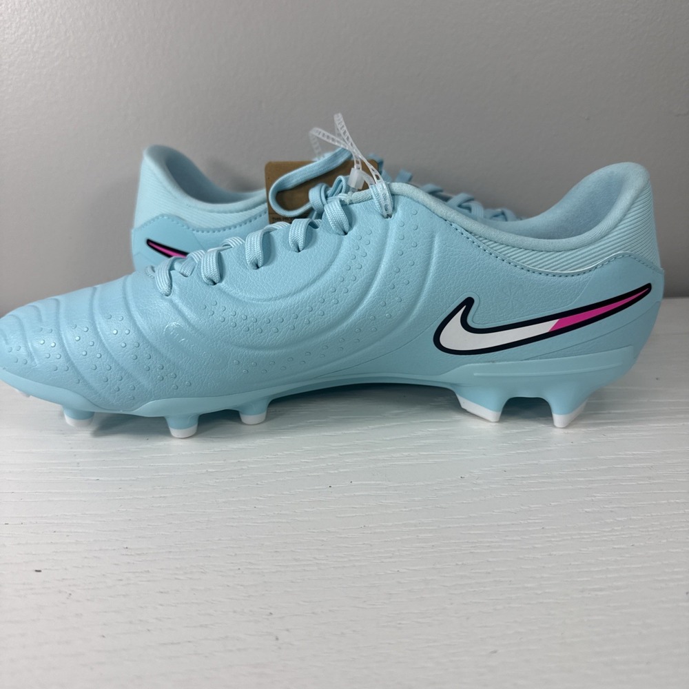 Nike Legend 10 Academy FG/MG Copa Cleats Pink Blue DV4337-401 Men Size 10.5 NEW - Picture 6 of 9
